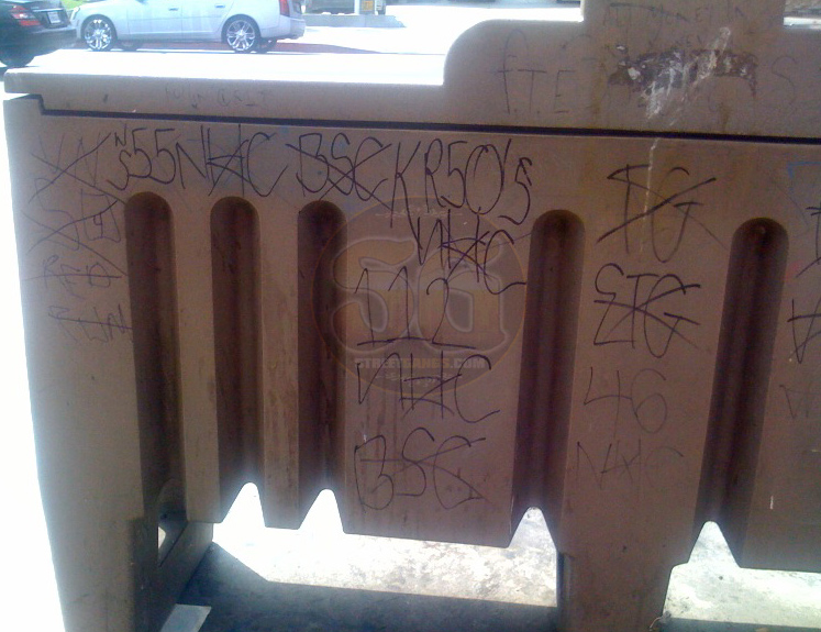 Crips Graffiti