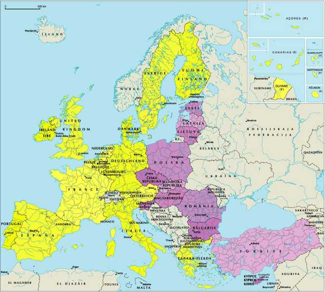 The Eu Map