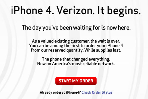 Verizon Iphone Preorder